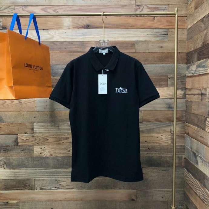 Dior Polo Shirt Short _SKUDiorM-3XL218220104